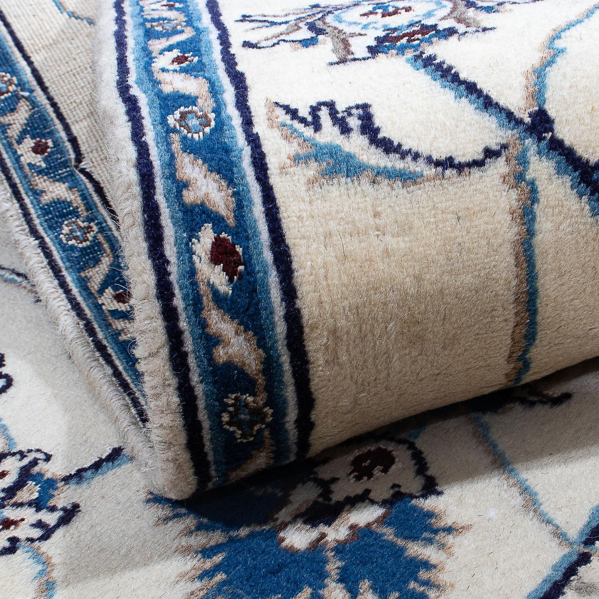 Persisk tæppe - Nain - 154 x 98 cm - beige