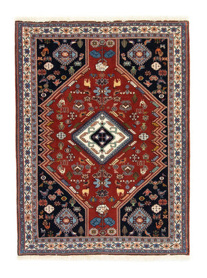 Persisk tæppe - Nomadisk - 152 x 112 cm - rød