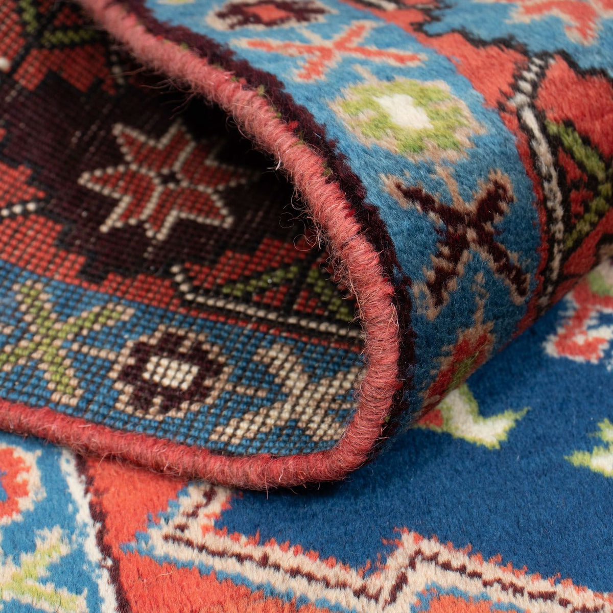 Persisk tæppe - Nomadisk - 136 x 105 cm - lysrød