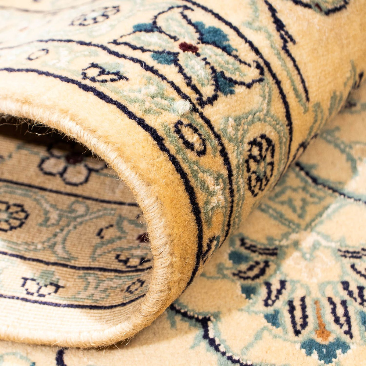 Persisk tæppe - Nain - Royal - 238 x 167 cm - beige