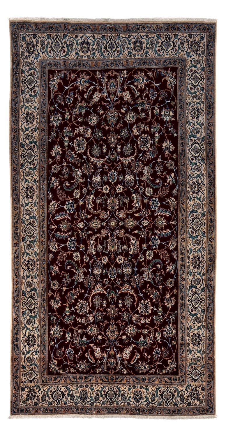 Persisk tæppe - Nain - Royal - 340 x 190 cm - sort