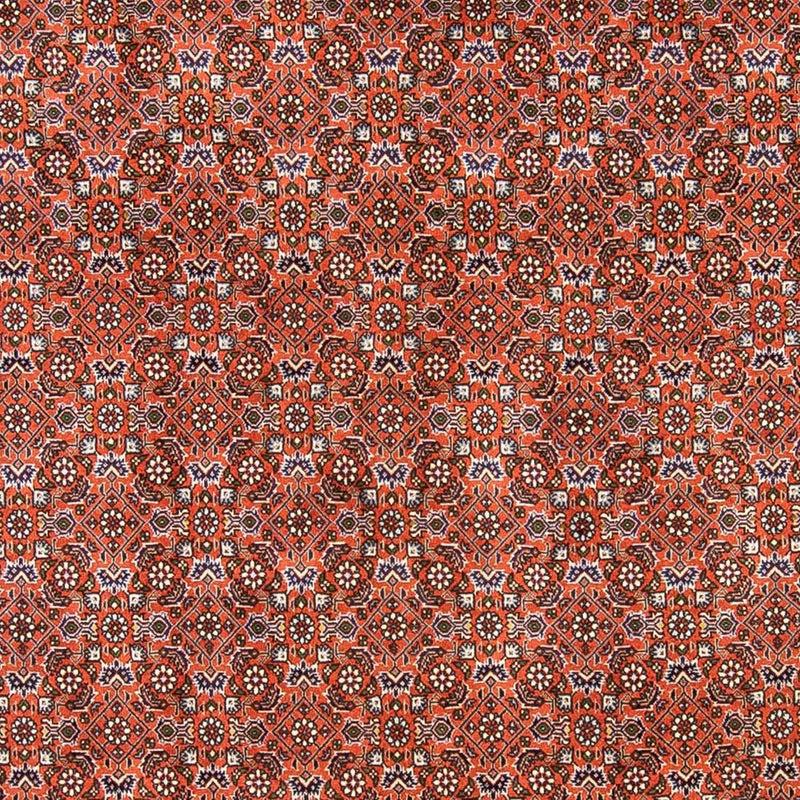 Persisk tæppe - Bijar - 237 x 168 cm - lysrød