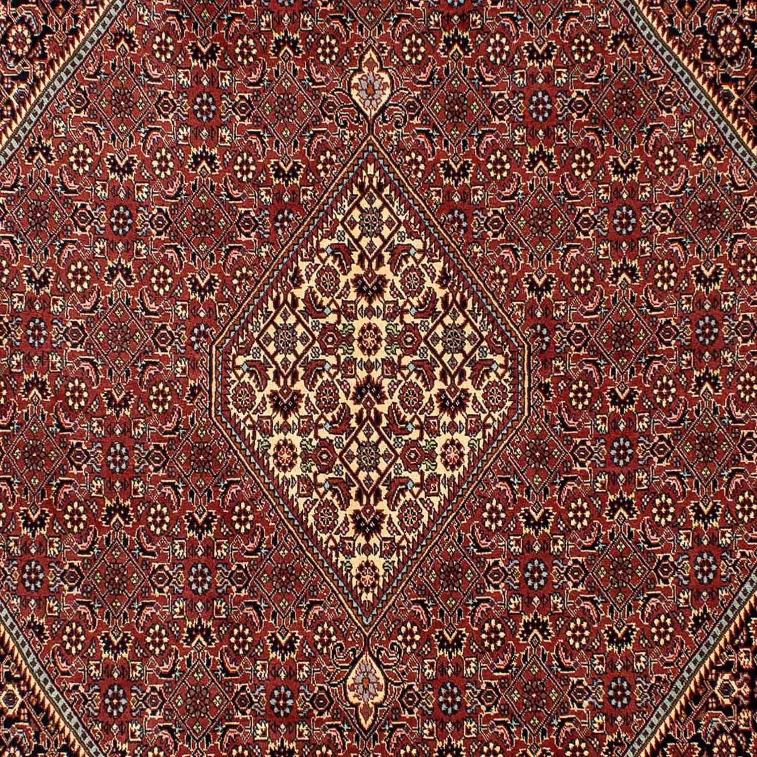 Persisk tæppe - Bijar - 300 x 200 cm - lysrød