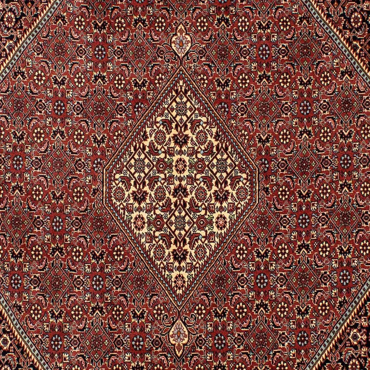 Persisk tæppe - Bijar - 300 x 200 cm - lysrød