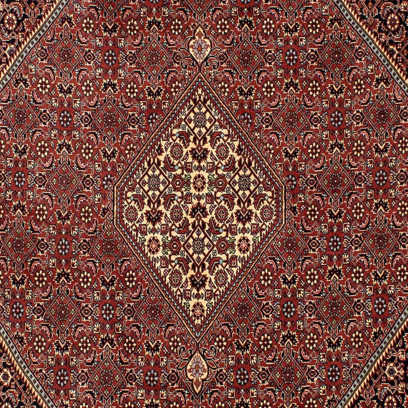 Persisk tæppe - Bijar - 300 x 200 cm - lysrød