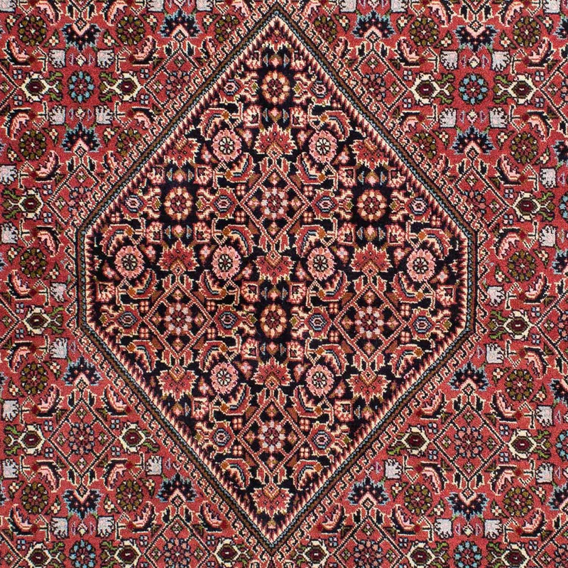Persisk tæppe - Bijar - 233 x 140 cm - rød
