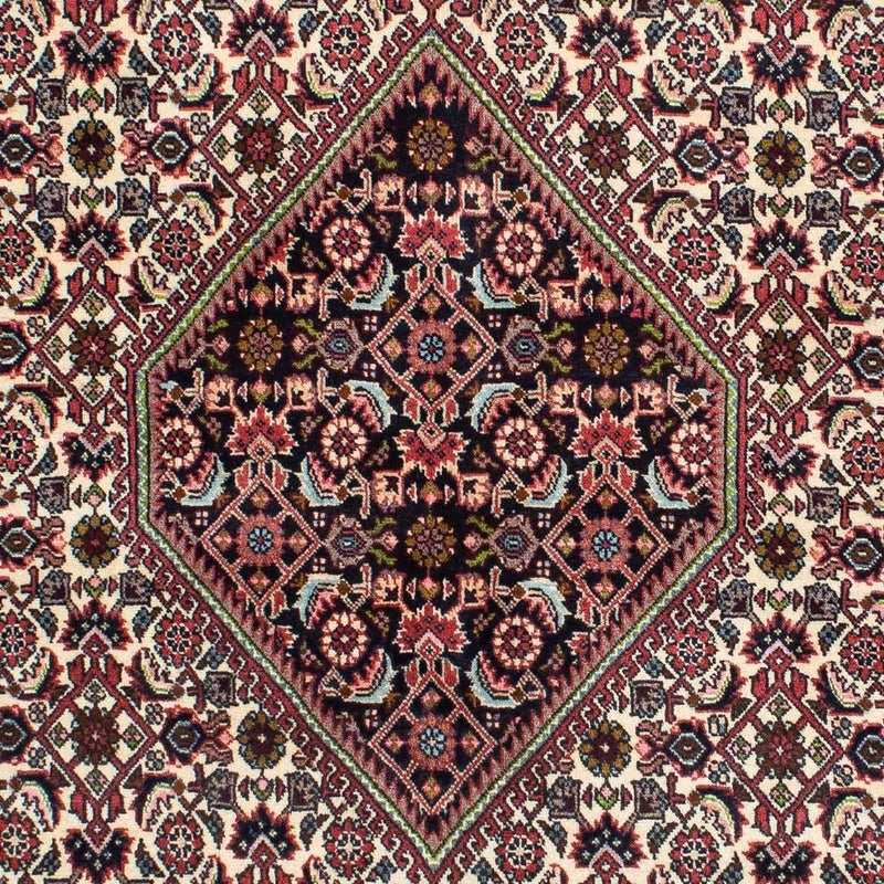 Persisk tæppe - Bijar - 218 x 148 cm - rød