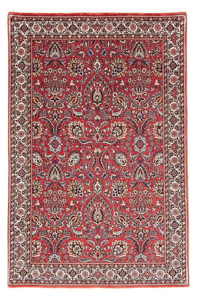 Persisk tæppe - Bijar - 176 x 114 cm - rød