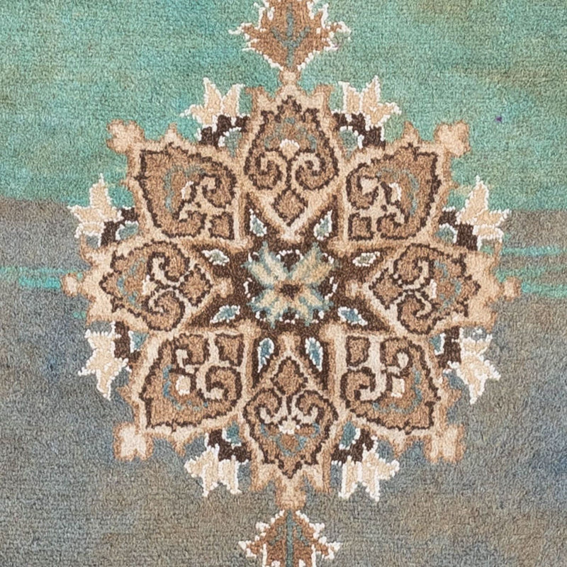 Persisk tæppe - Nain - 80 x 55 cm - lys brun