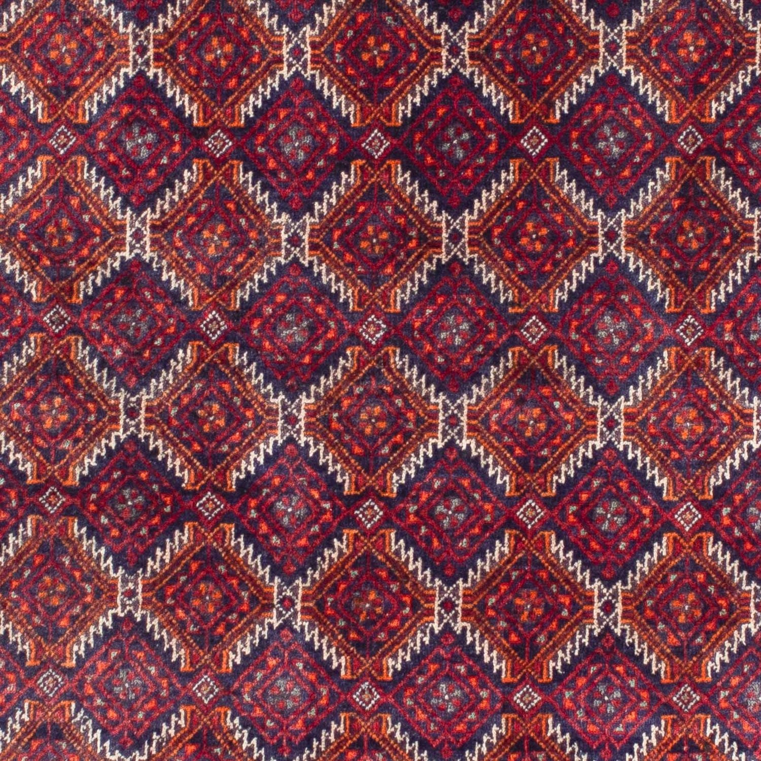 Baluch-tæppe - 165 x 95 cm - mørkerød