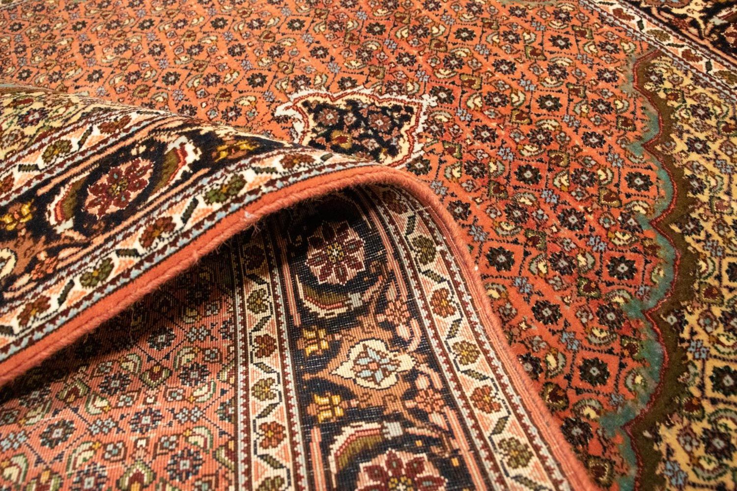 Persisk tæppe - Tabriz - Royal - 155 x 107 cm - rust