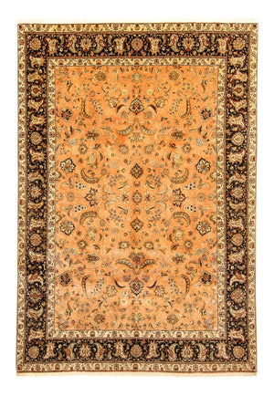 Persisk tæppe - Tabriz - Royal - 346 x 255 cm - lys brun