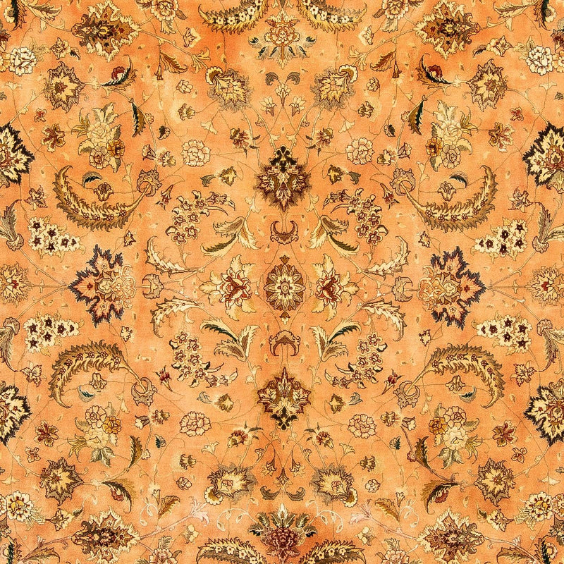 Persisk tæppe - Tabriz - Royal - 346 x 255 cm - lys brun