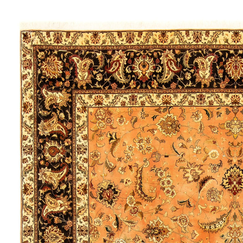Persisk tæppe - Tabriz - Royal - 346 x 255 cm - lys brun