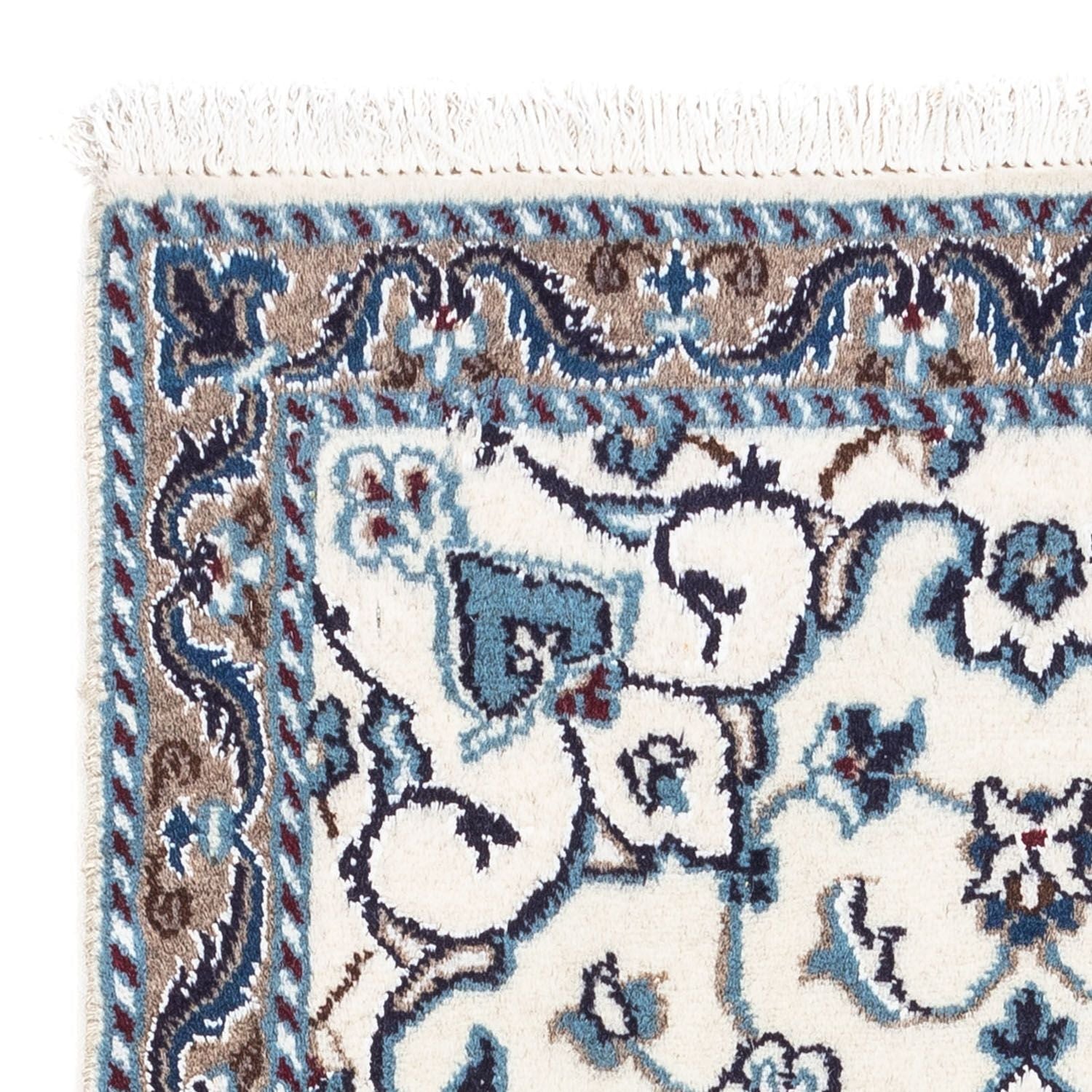 Persisk tæppe - Nain - 146 x 67 cm - beige
