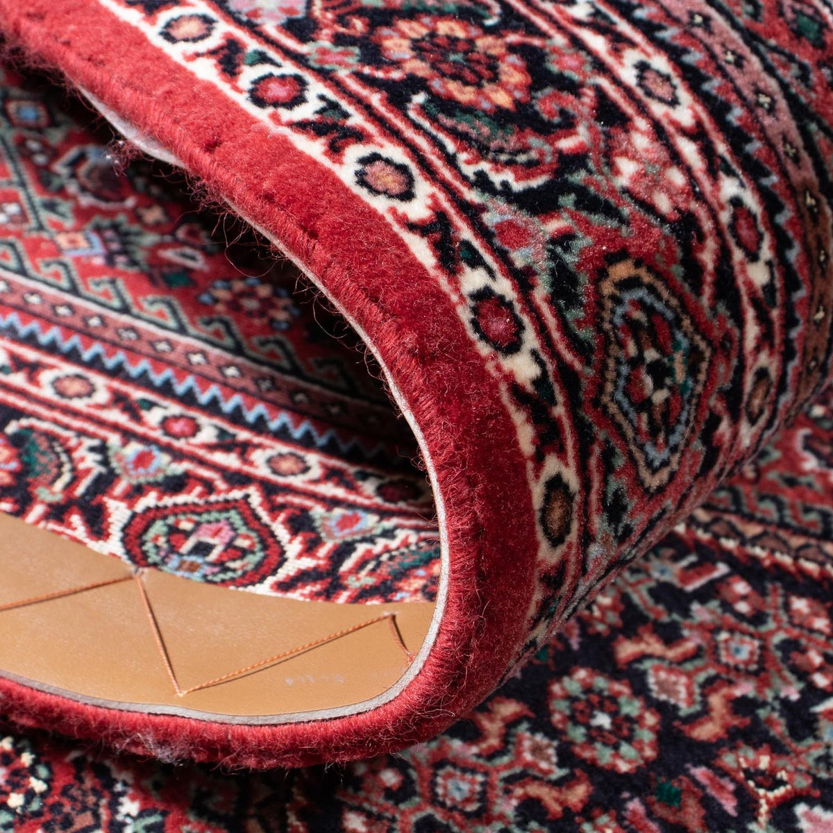 Løber Persisk tæppe - Bijar - 324 x 83 cm - rød