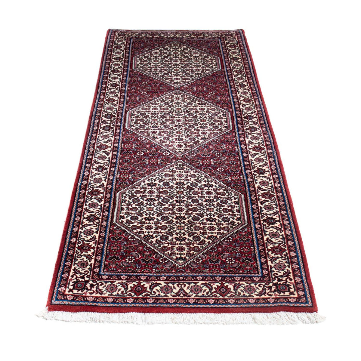 Løber Persisk tæppe - Bijar - 213 x 76 cm - beige