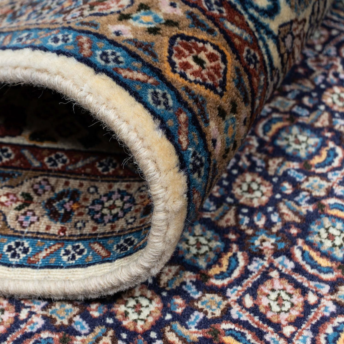 Persisk tæppe - Classic - 235 x 163 cm - mørkeblå