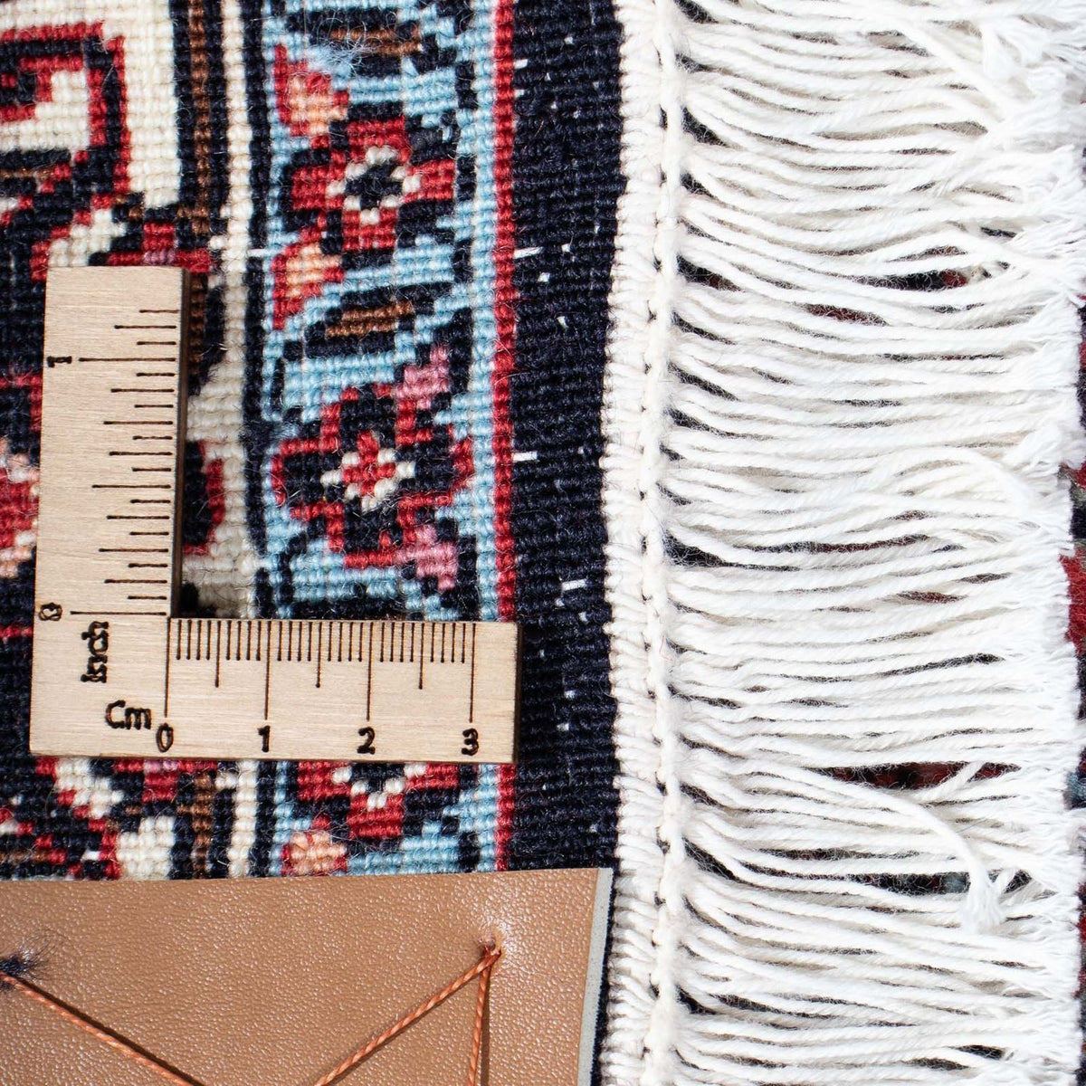 Løber Persisk tæppe - Bijar - 205 x 73 cm - mørkeblå