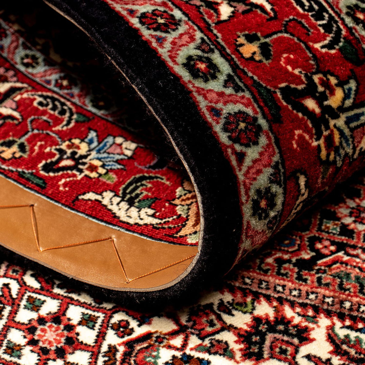 Løber Persisk tæppe - Bijar - 300 x 82 cm - flerfarvet