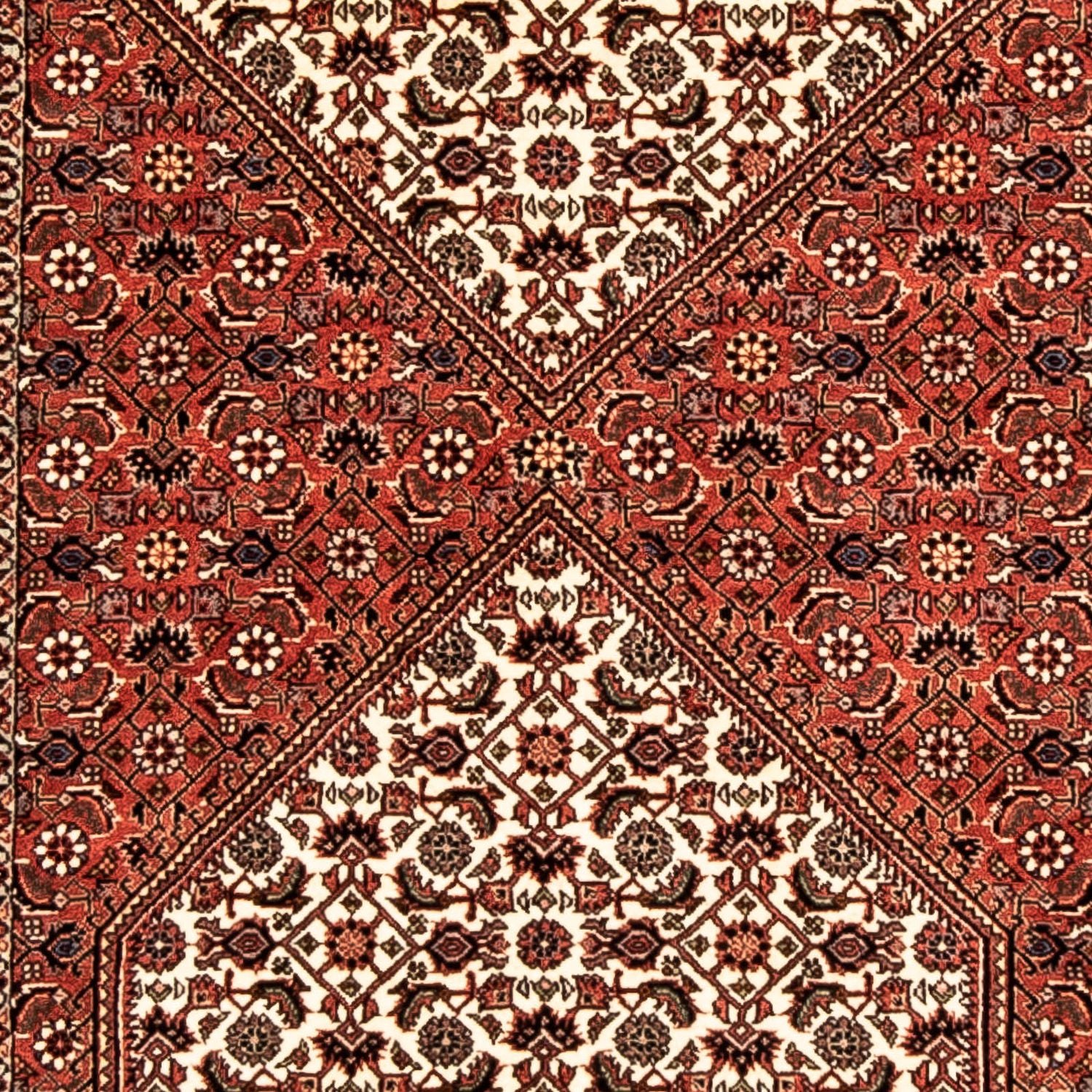 Løber Persisk tæppe - Bijar - 291 x 85 cm - flerfarvet