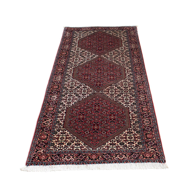 Løber Persisk tæppe - Bijar - 217 x 74 cm - beige