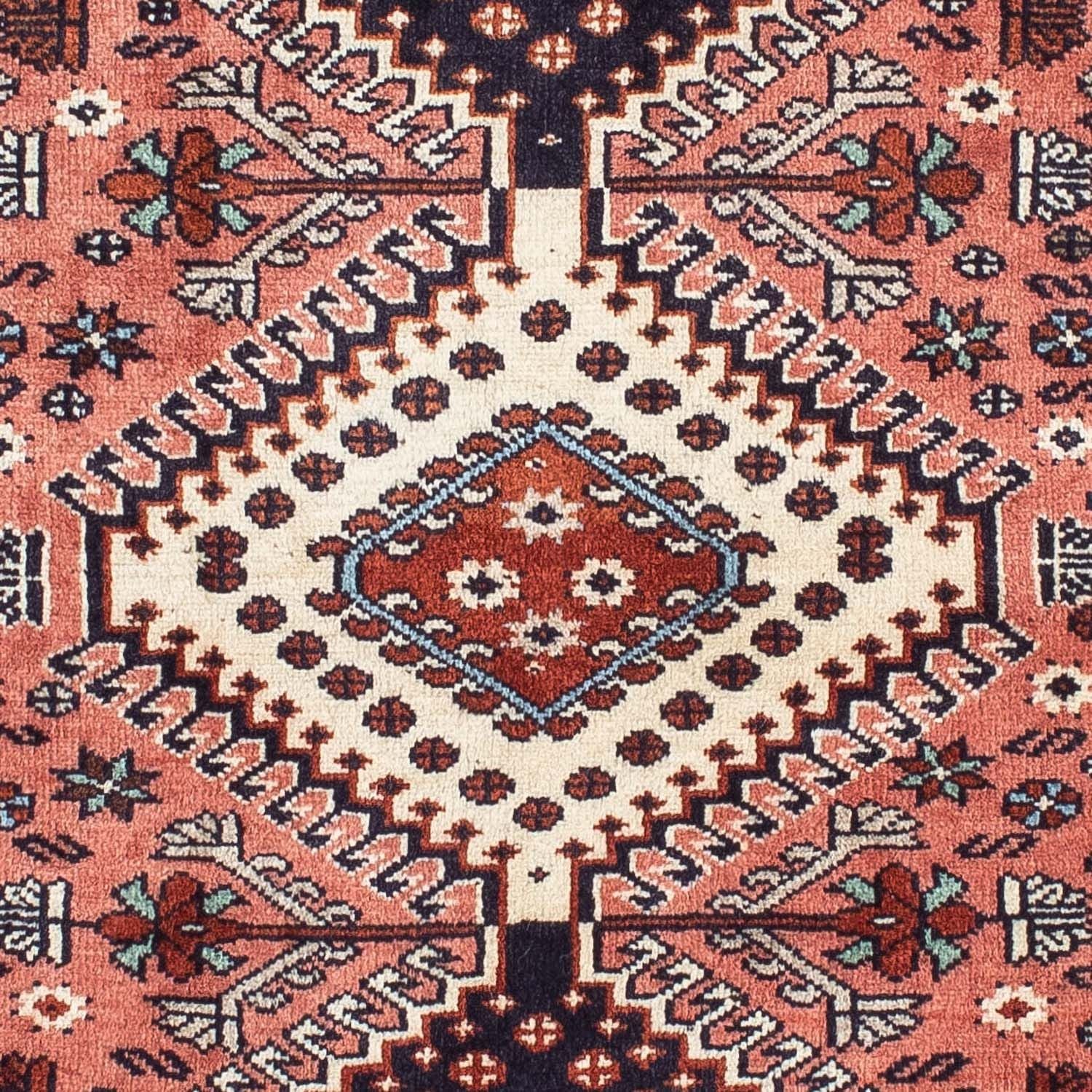 Løber Persisk tæppe - Classic - 198 x 79 cm - lysrød