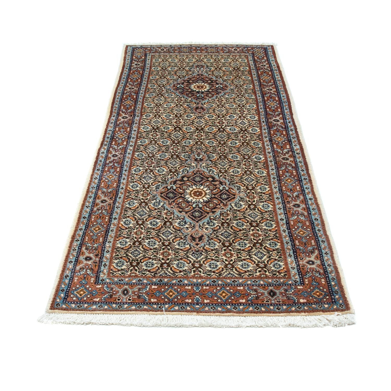 Løber Persisk tæppe - Classic - 198 x 76 cm - beige