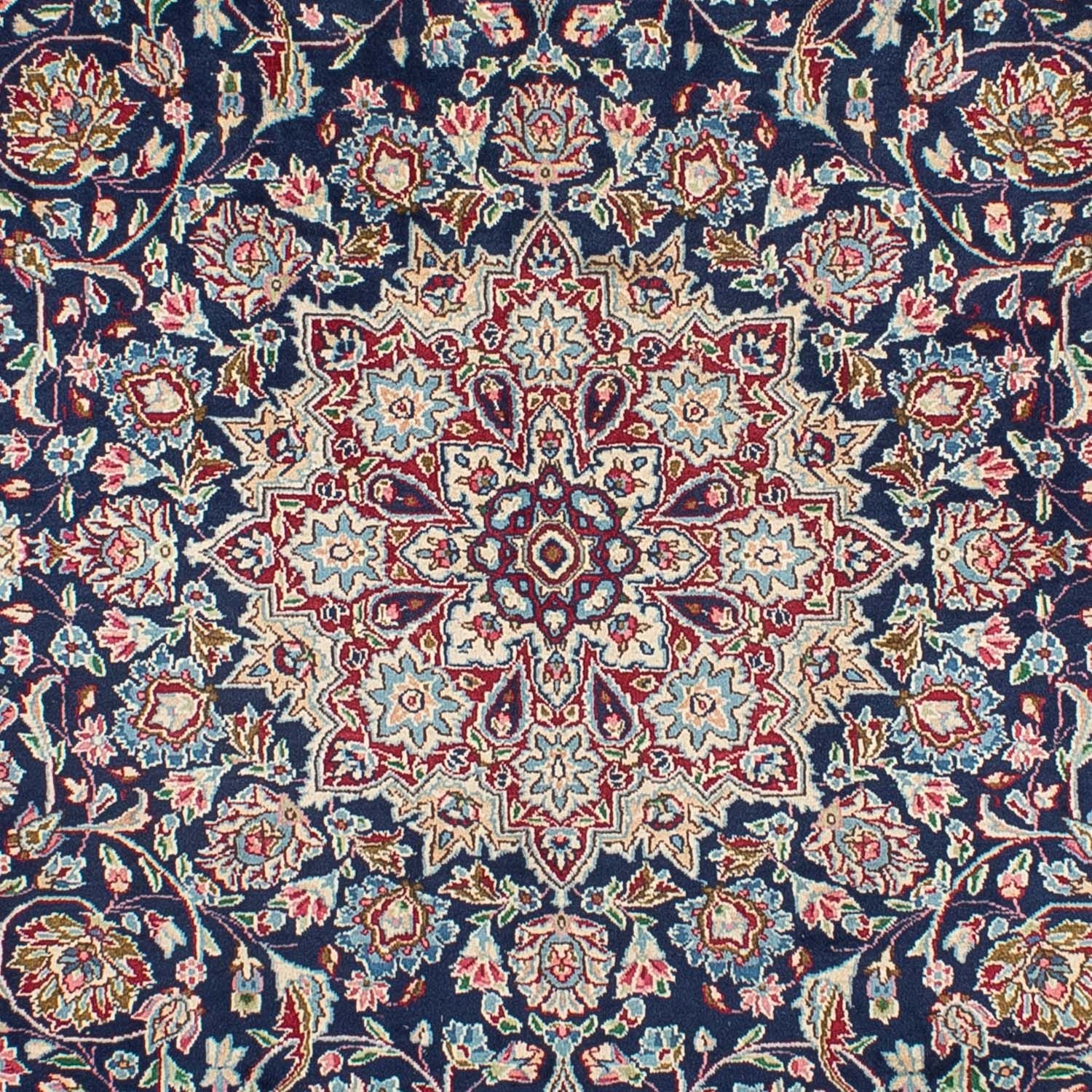 Persisk tæppe - Royal - 293 x 203 cm - mørkeblå