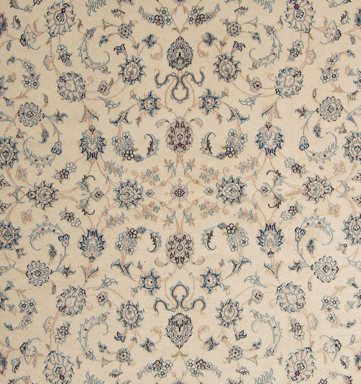 Persisk tæppe - Nain - Premium - 214 x 200 cm - beige
