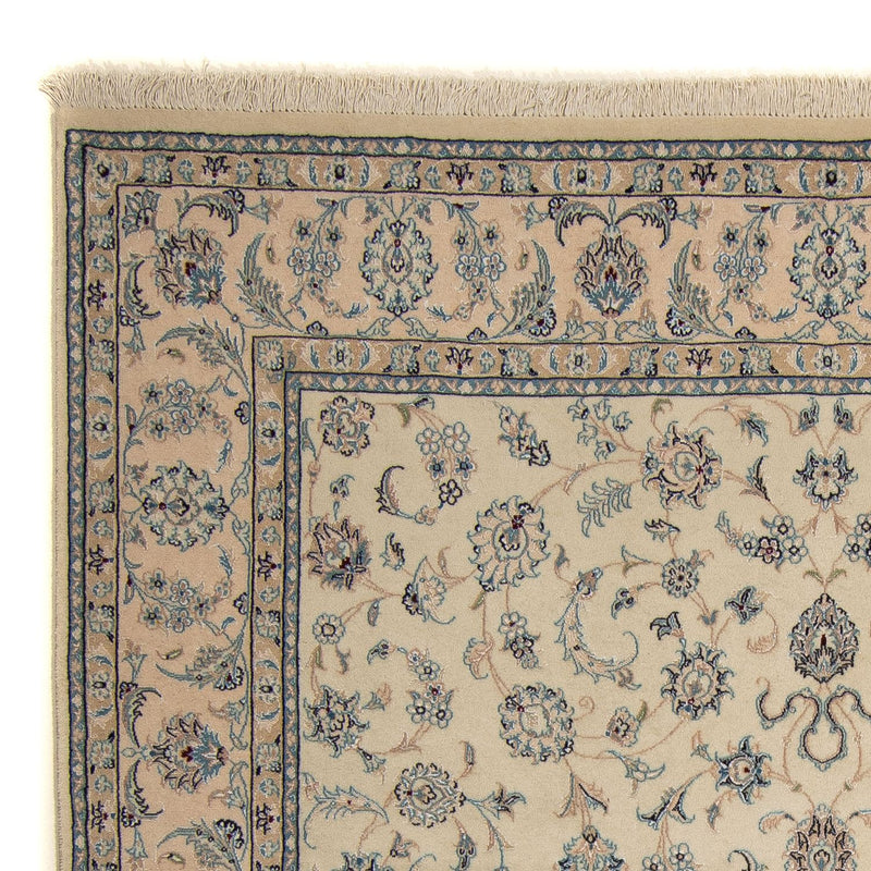 Persisk tæppe - Nain - Premium - 214 x 200 cm - beige