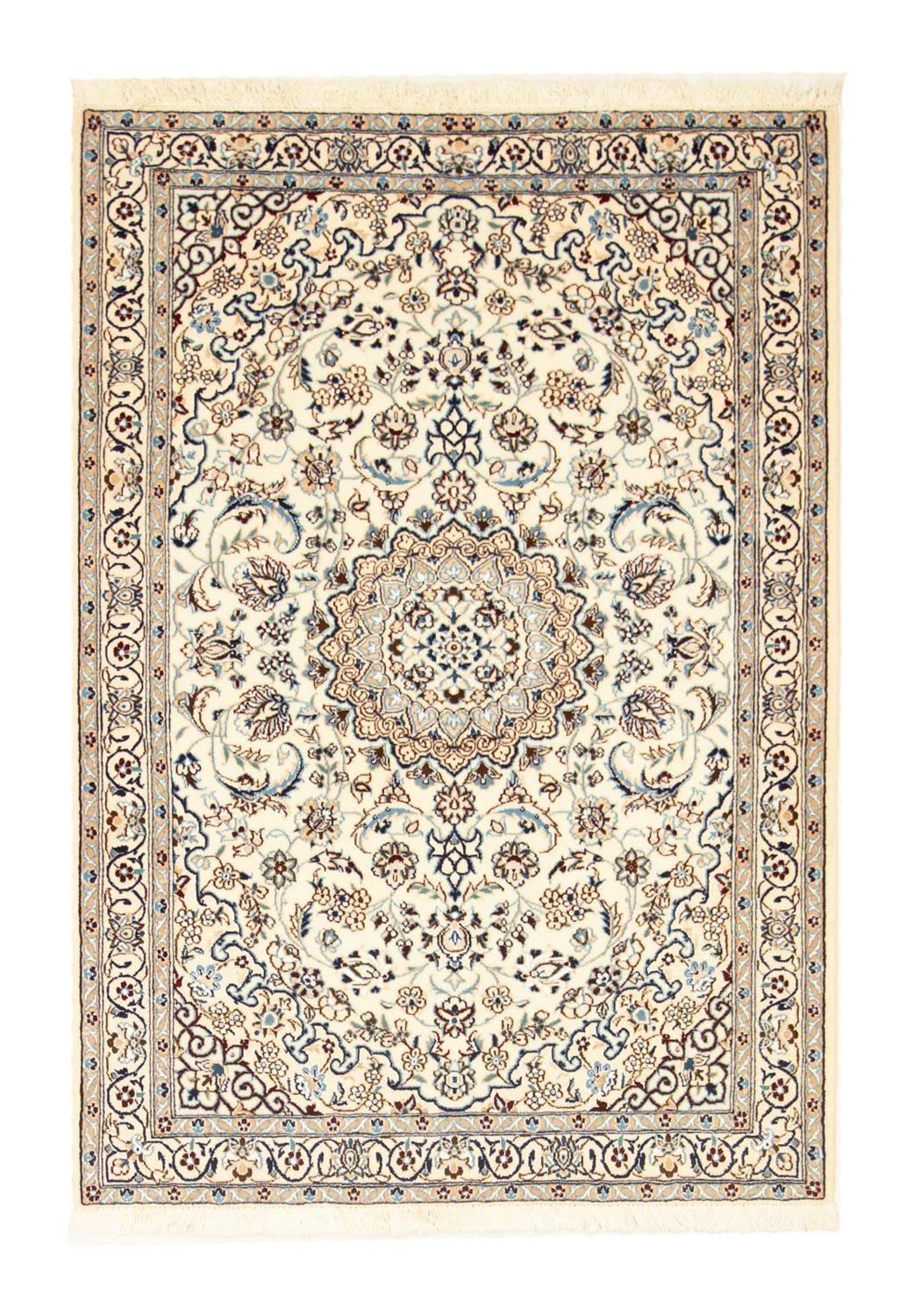 Persisk tæppe - Nain - Premium - 150 x 102 cm - beige