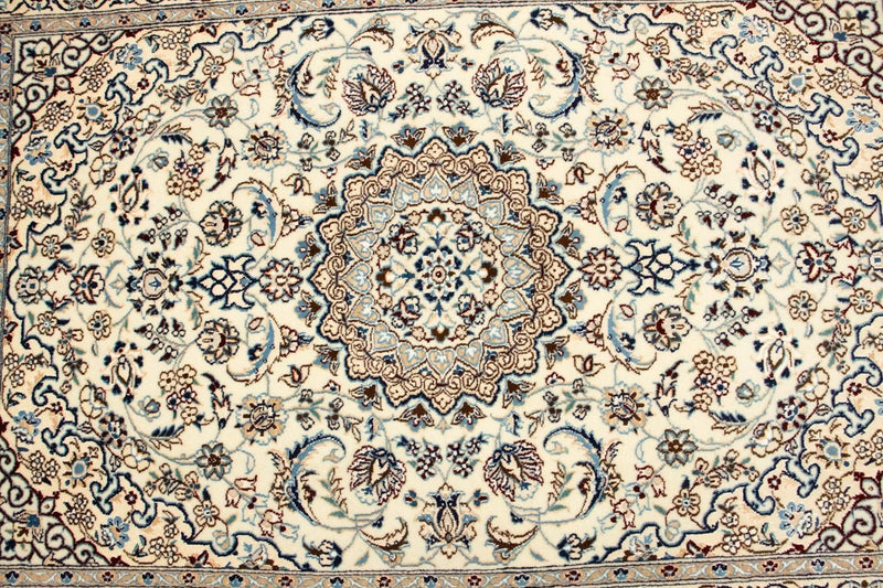 Persisk tæppe - Nain - Premium - 150 x 102 cm - beige