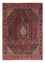 Persisk tæppe - Bijar - 235 x 170 cm - mørkerød