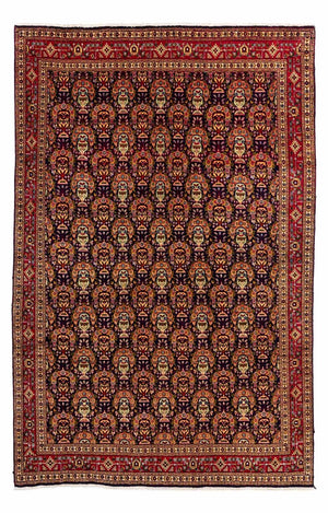 Persisk tæppe - Tabriz - Royal - 300 x 198 cm - mørkeblå