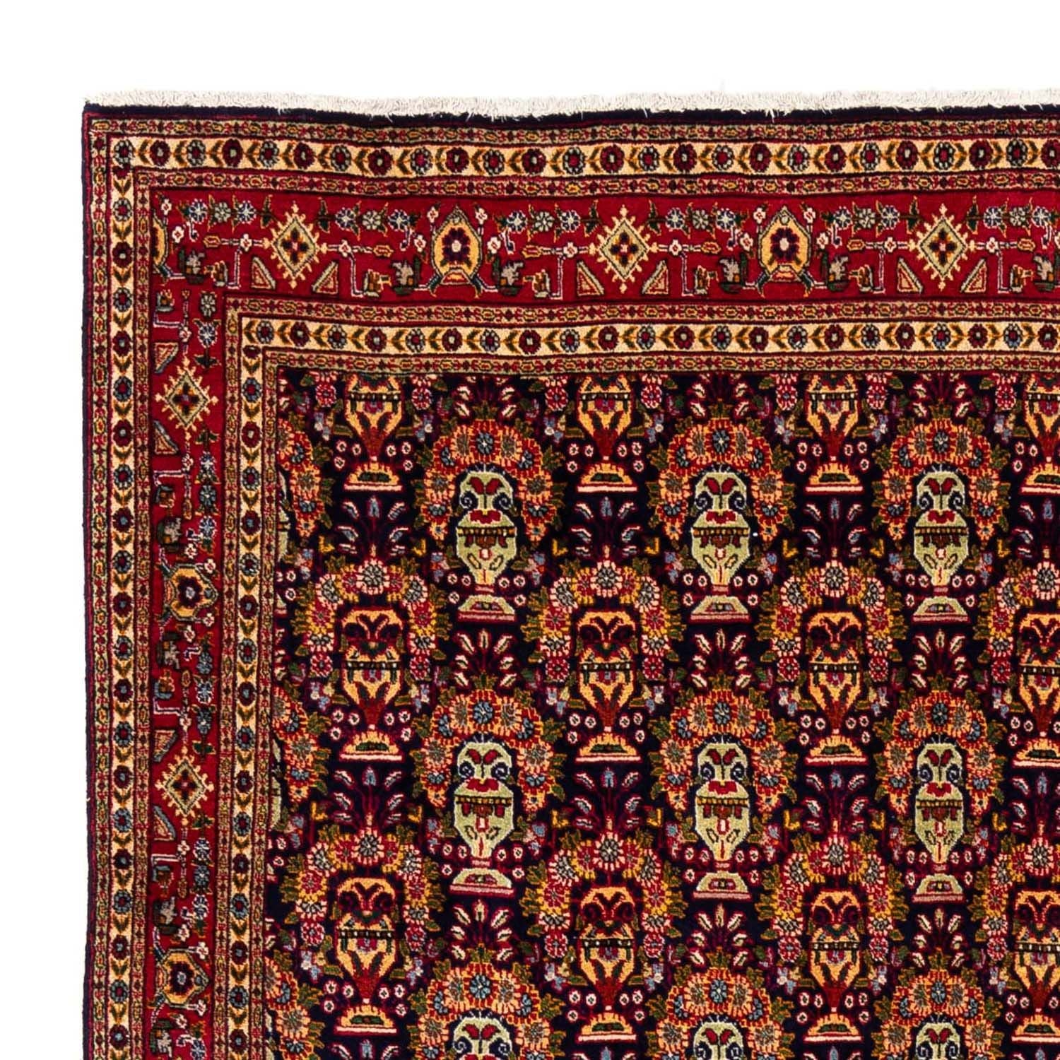 Persisk tæppe - Tabriz - Royal - 300 x 198 cm - mørkeblå