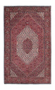 Persisk tæppe - Bijar - 215 x 132 cm - lysrød