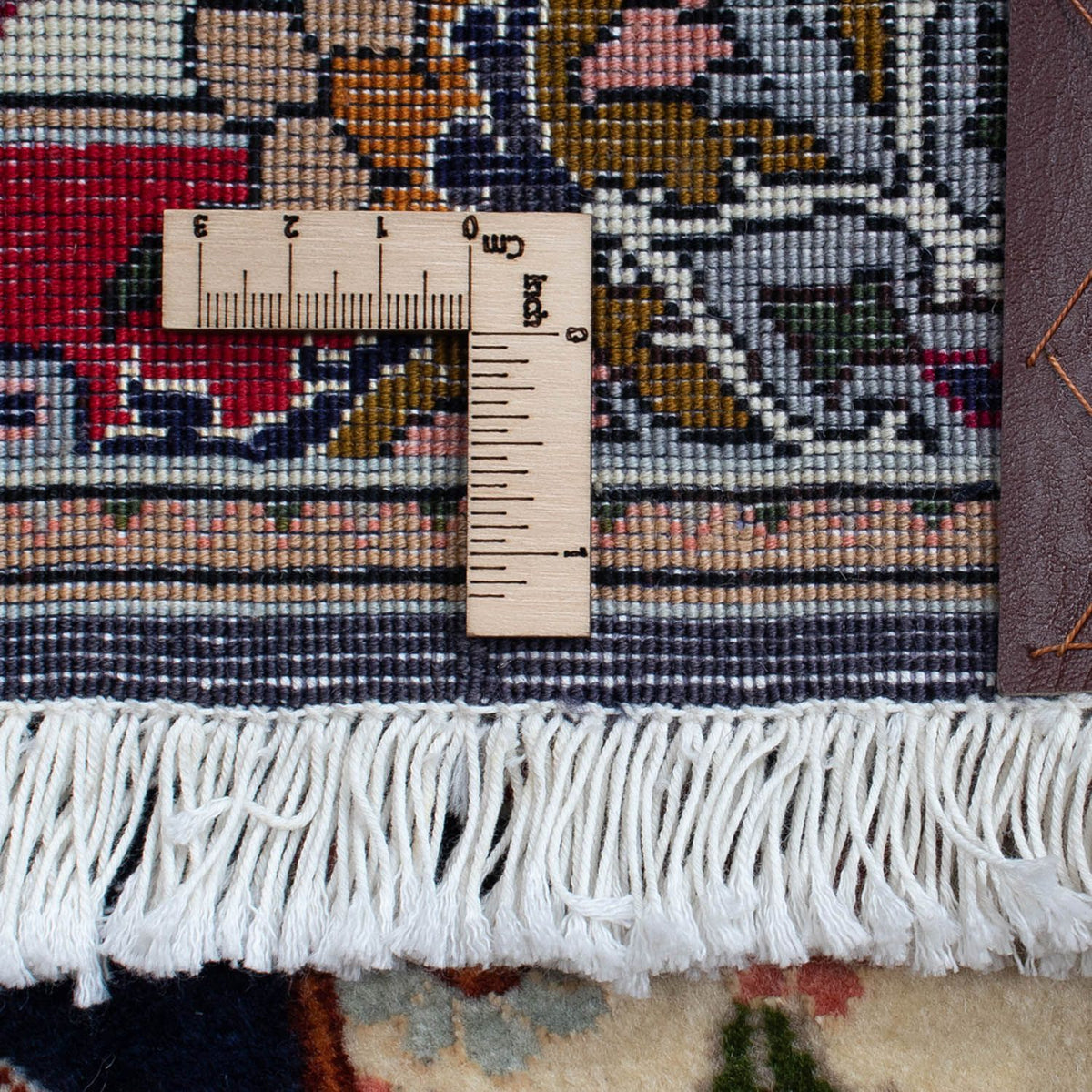 Persisk tæppe - Tabriz - Royal - 93 x 61 cm - mørkeblå