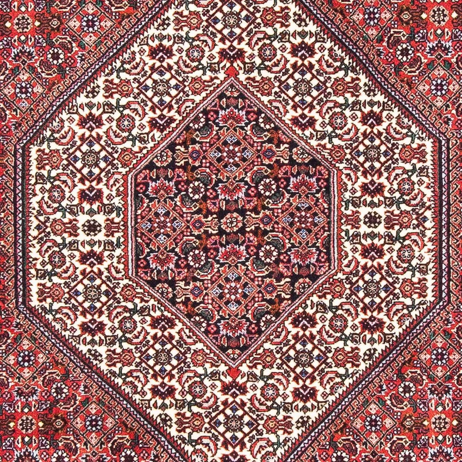 Persisk tæppe - Bijar - 180 x 112 cm - rød