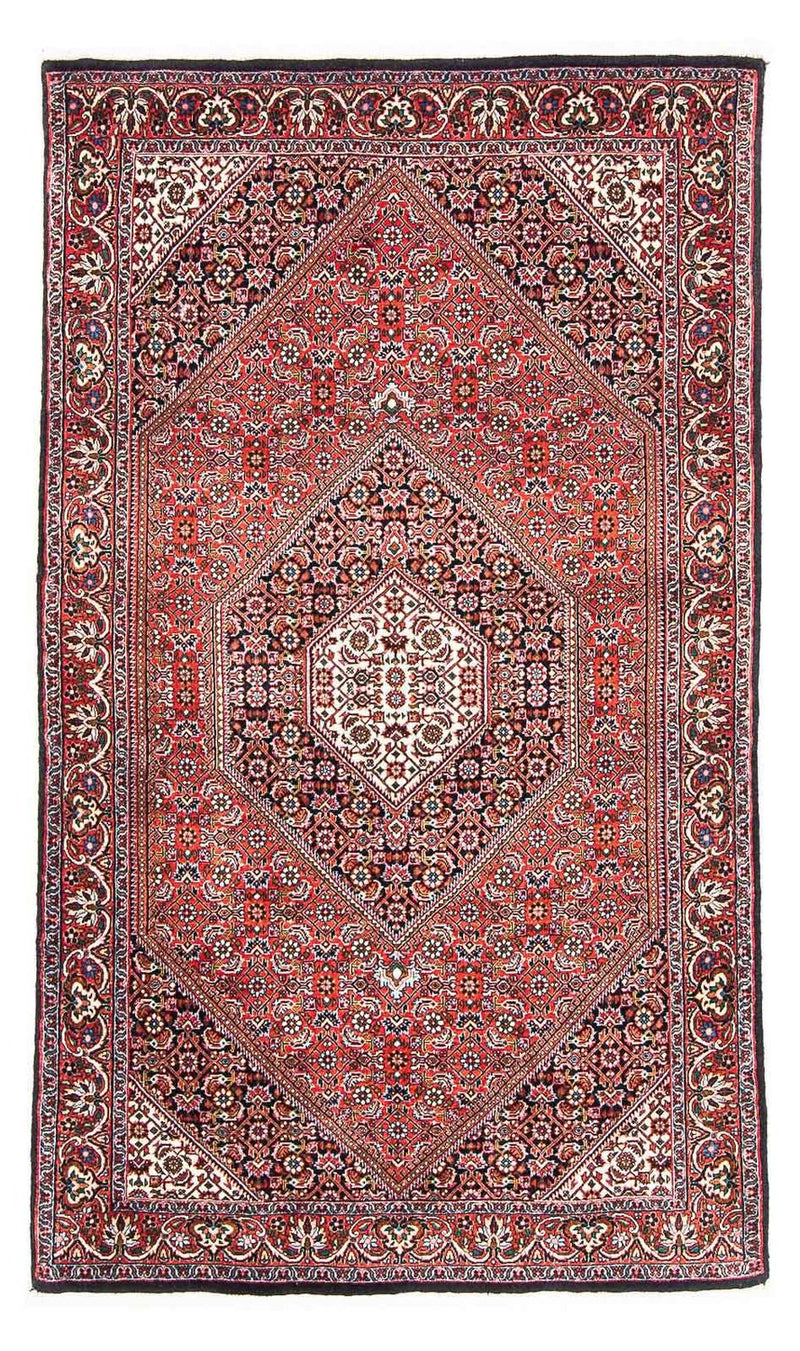 Persisk tæppe - Bijar - 183 x 110 cm - rød