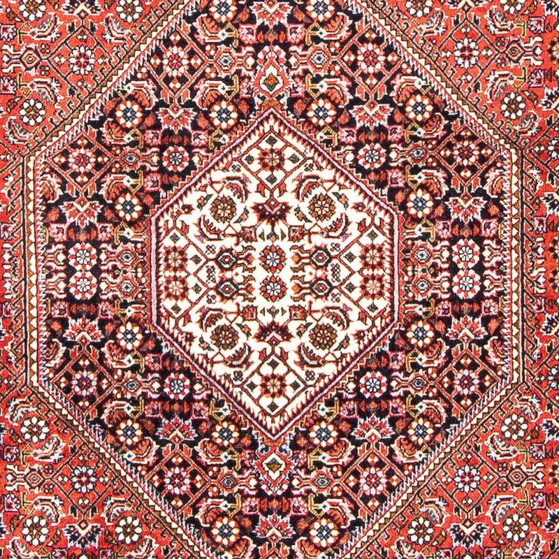 Persisk tæppe - Bijar - 183 x 110 cm - rød