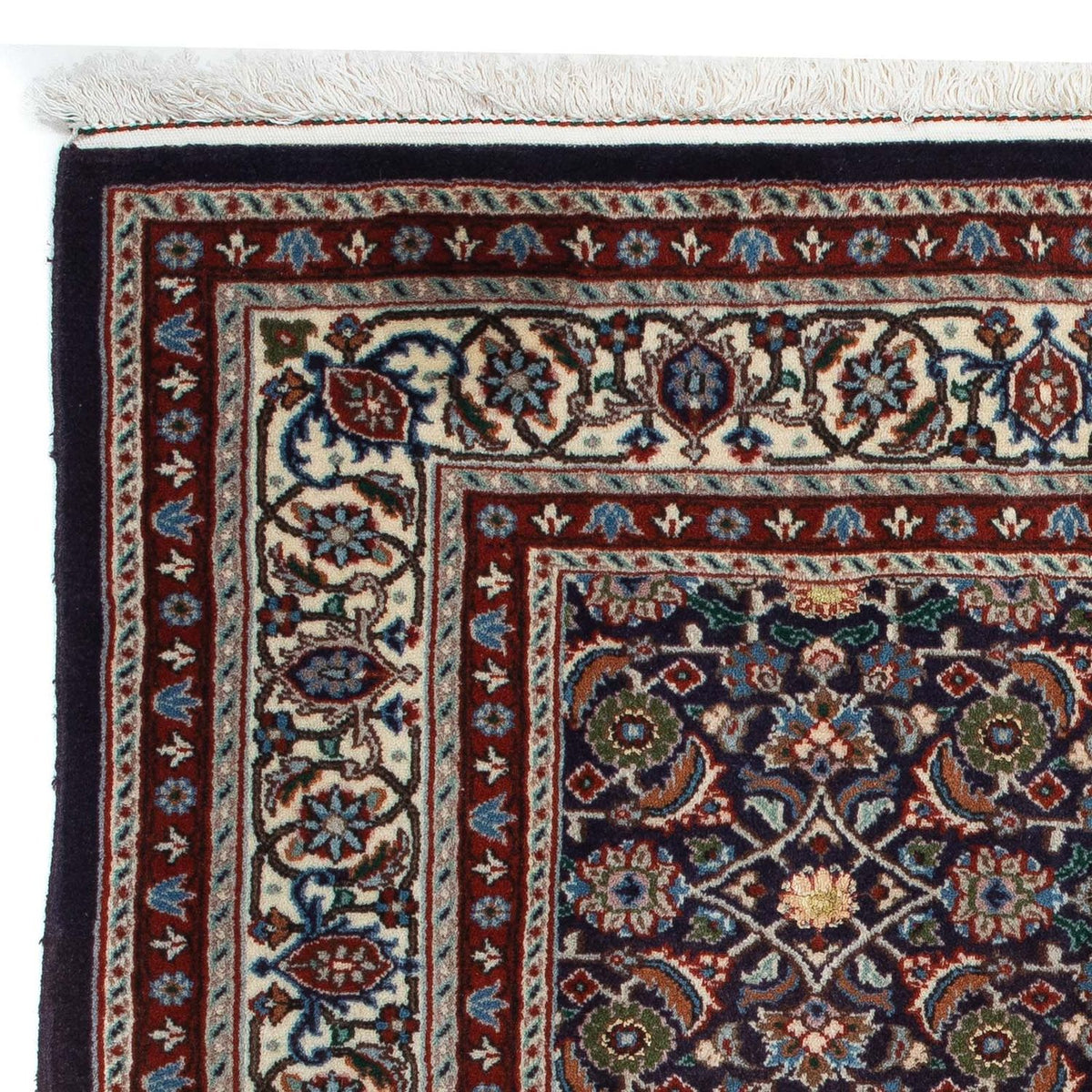 Persisk tæppe - Classic firkantet  - 104 x 103 cm - mørkeblå