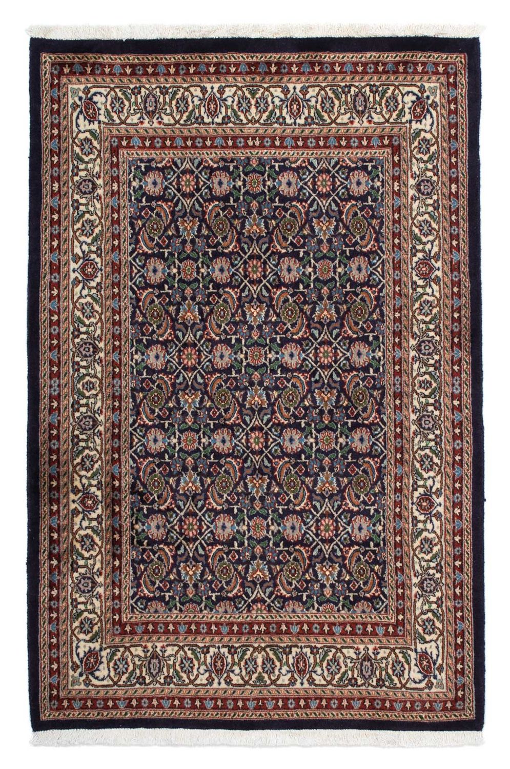Persisk tæppe - Classic - 148 x 96 cm - mørkeblå