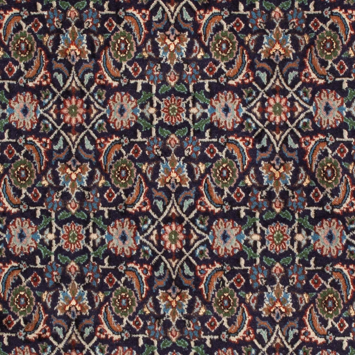 Persisk tæppe - Classic - 148 x 96 cm - mørkeblå