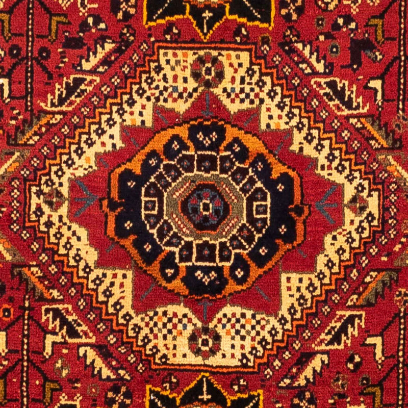 Persisk tæppe - Nomadisk - 285 x 173 cm - mørkerød