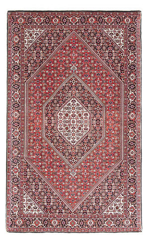Persisk tæppe - Bijar - 180 x 113 cm - rød