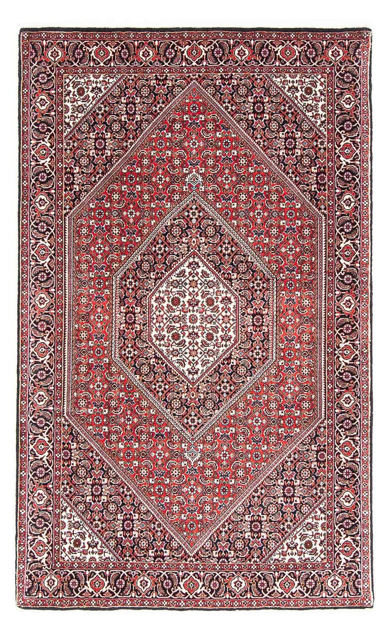 Persisk tæppe - Bijar - 180 x 113 cm - rød