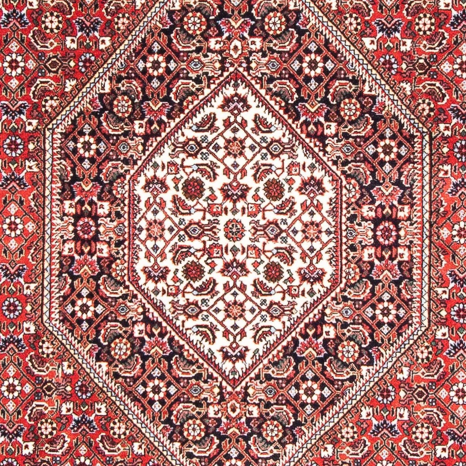 Persisk tæppe - Bijar - 180 x 113 cm - rød