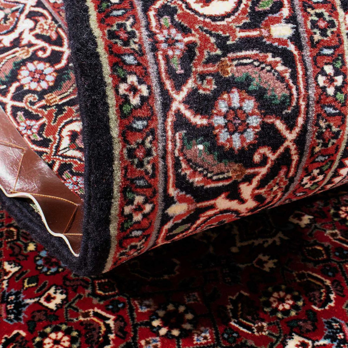 Persisk tæppe - Bijar - 180 x 113 cm - rød