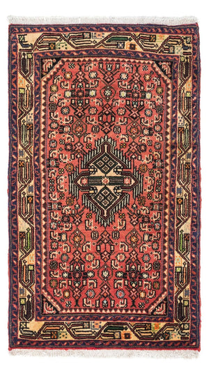 Persisk tæppe - Nomadisk - 125 x 75 cm - rød